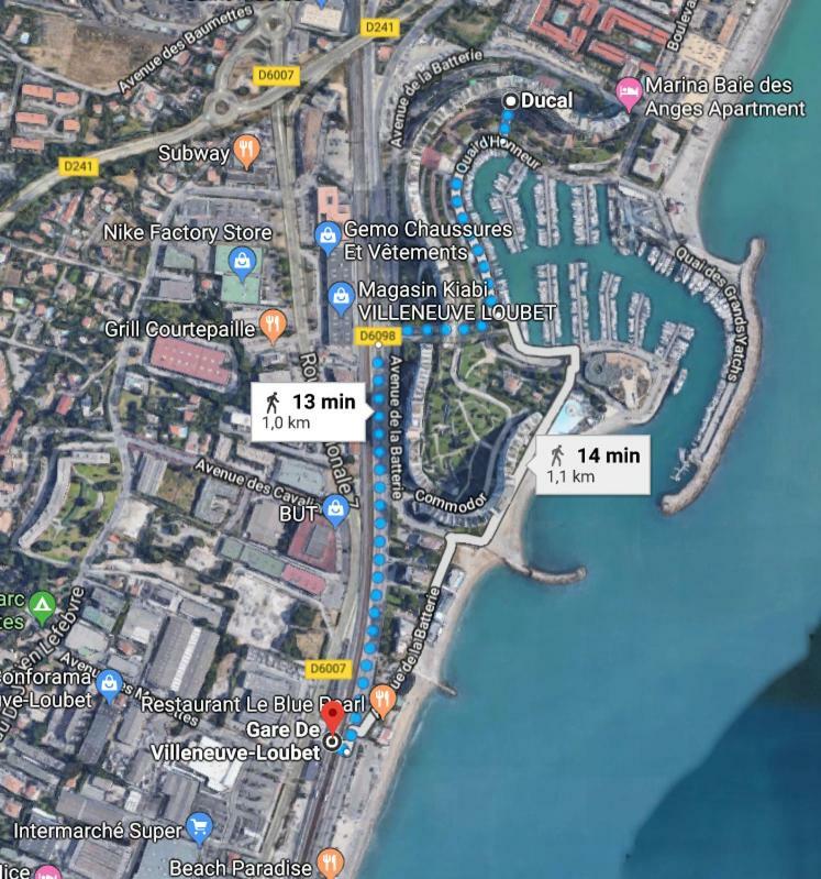 Appartement Dream French Riviera - FAME Marina Baie des Anges à Villeneuve-Loubet Extérieur photo